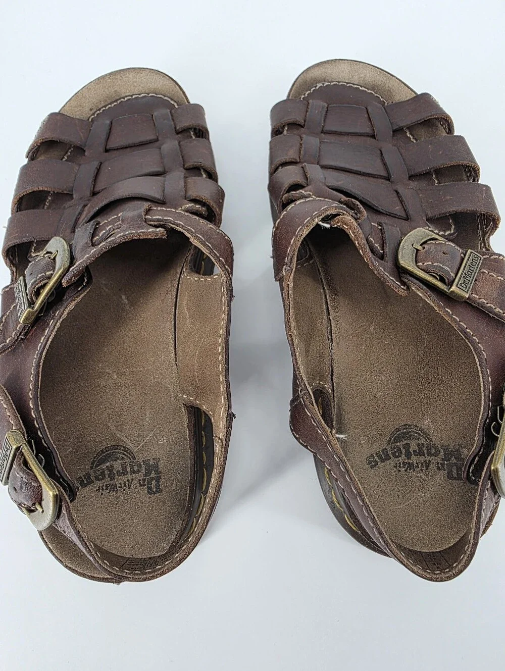 Dr. Martens AirWair Leather Fisherman Sandals, Sz 10